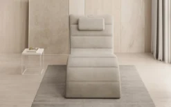 Designer Relax-Liege Leon in Samt