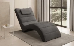 Designer Relax-Liege Leon in Samt