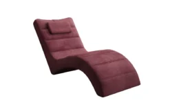 Designer Relax-Liege Leon in Samt