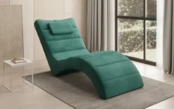 Designer Relax-Liege Leon in Samt