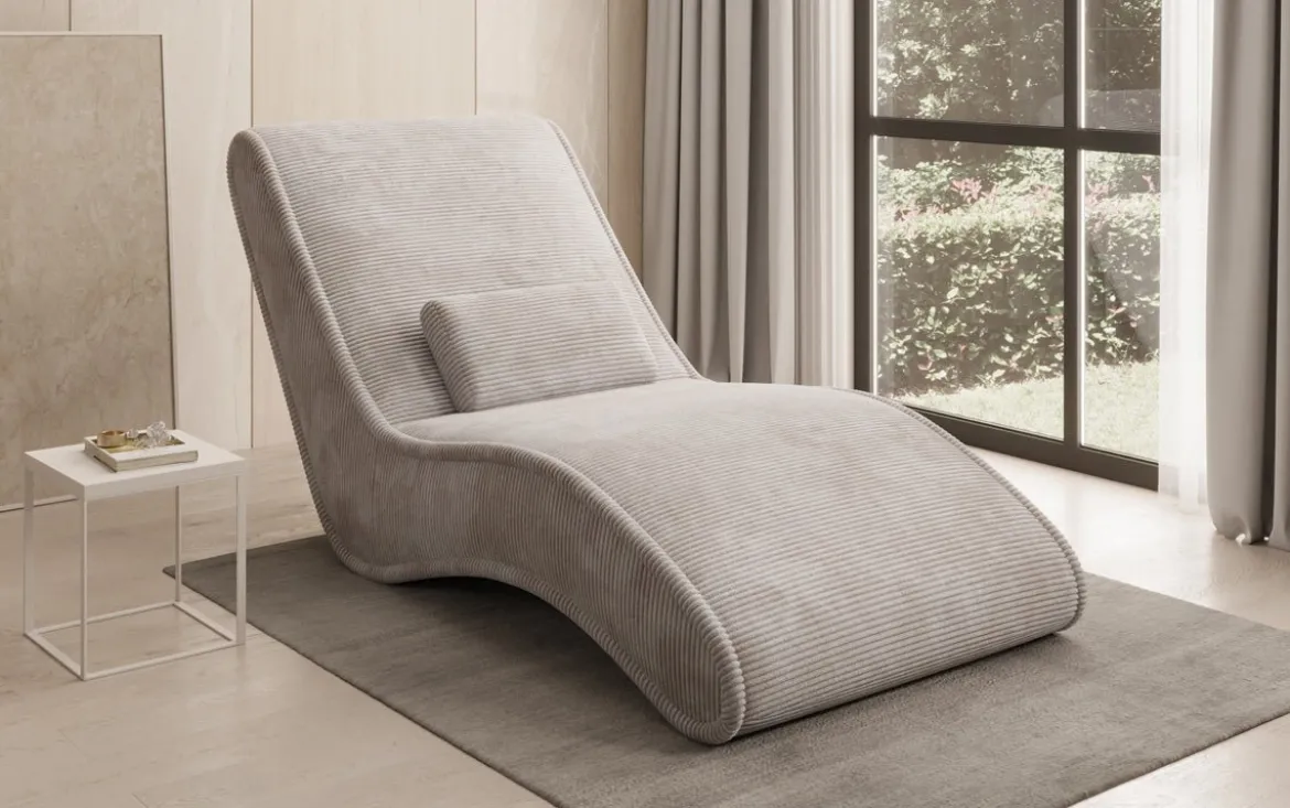 Designer Relax-Liege Lunaris 80 in Cord