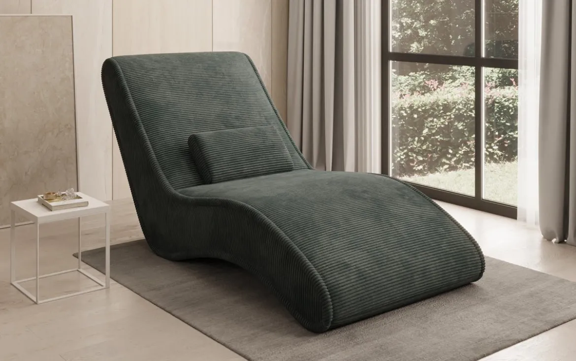 Designer Relax-Liege Lunaris 80 in Cord