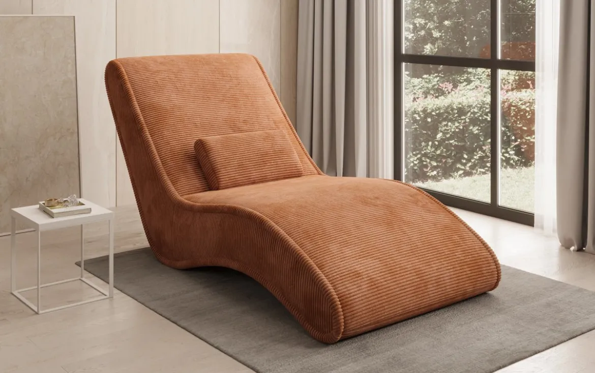 Designer Relax-Liege Lunaris 80 in Cord