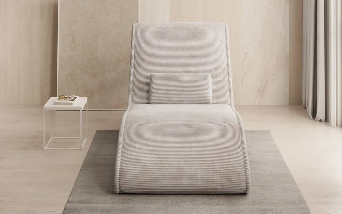 Designer Relax-Liege Lunaris 80 in Cord