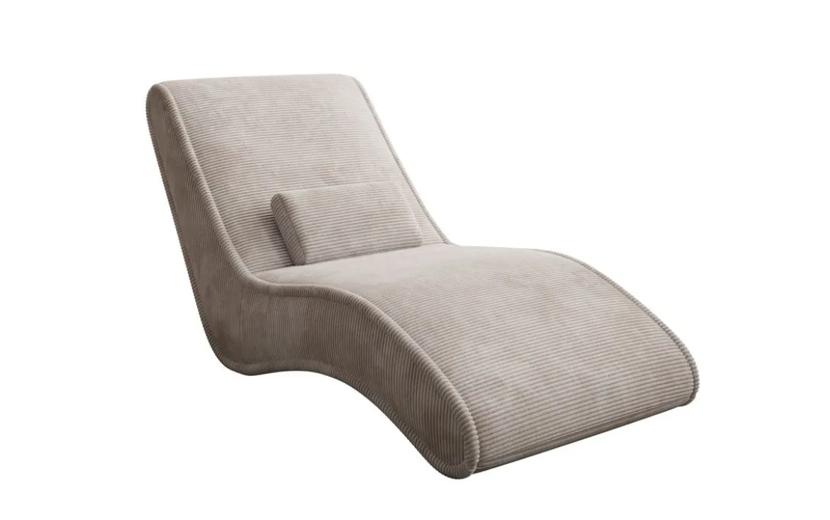 Designer Relax-Liege Lunaris 80 in Cord