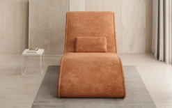 Designer Relax-Liege Lunaris 80 in Cord