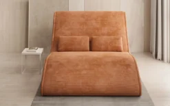Designer Relax-Liege Lunaris 120 in Cord