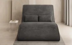 Designer Relax-Liege Lunaris 120 in Cord