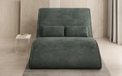 Designer Relax-Liege Lunaris 120 in Cord