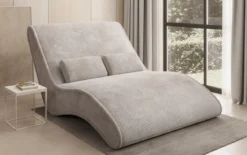 Designer Relax-Liege Lunaris 120 in Cord