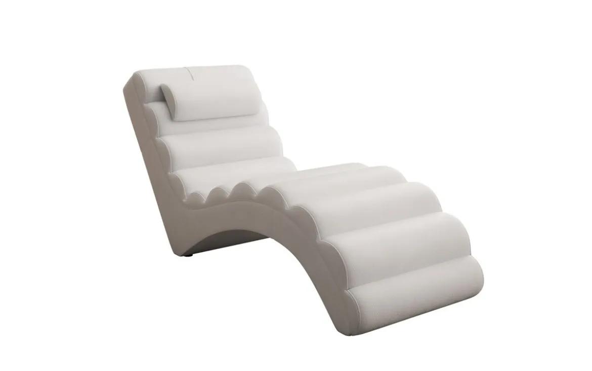 Designer Relax-Liege Malina in Echtleder