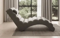 Designer Relax-Liege Malina in Echtleder