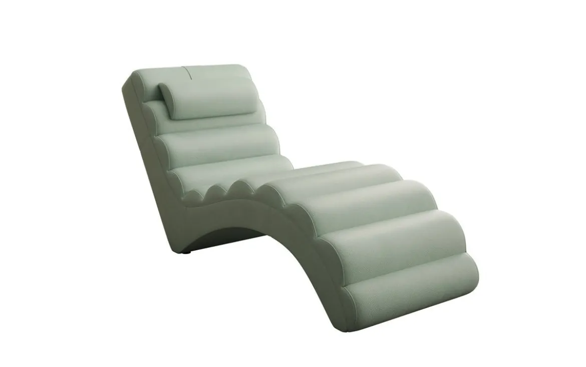Designer Relax-Liege Malina in Echtleder