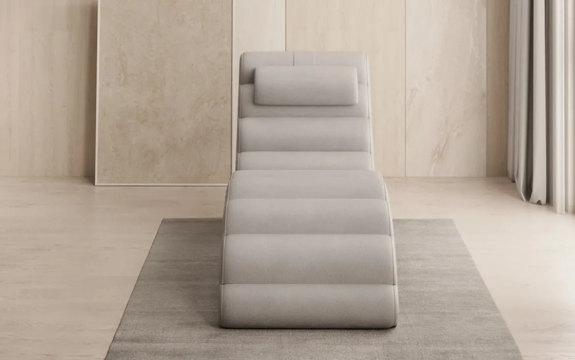 Designer Relax-Liege Malina in Echtleder