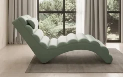 Designer Relax-Liege Malina in Echtleder