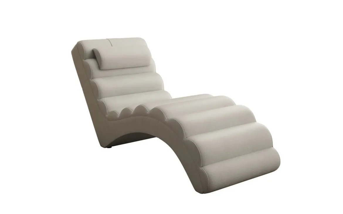 Designer Relax-Liege Malina in Echtleder
