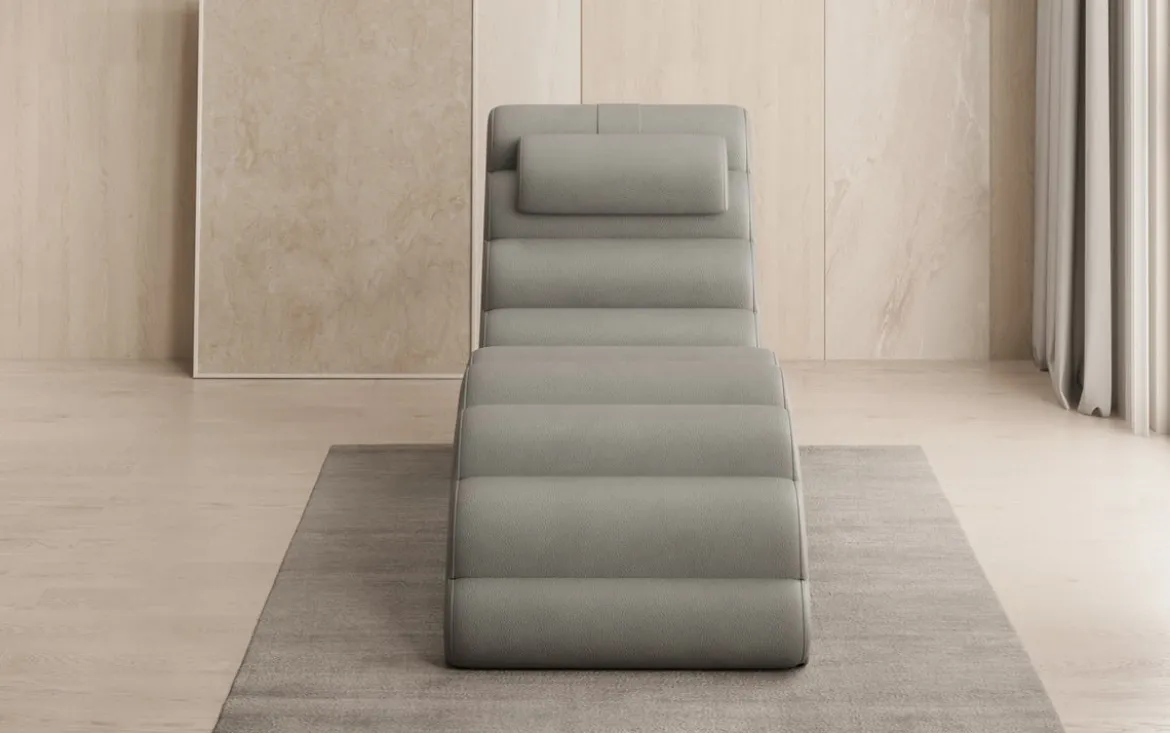 Designer Relax-Liege Malina in Echtleder