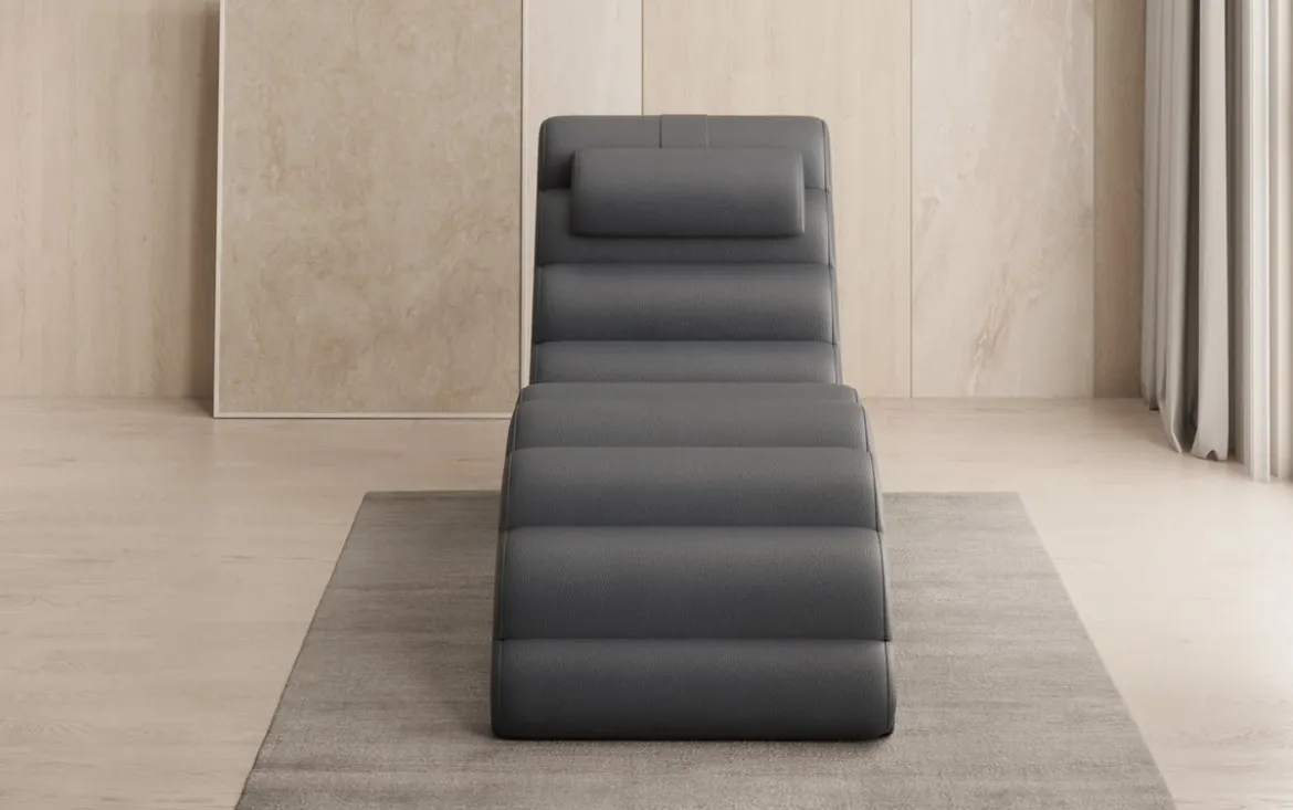 Designer Relax-Liege Malina in Echtleder