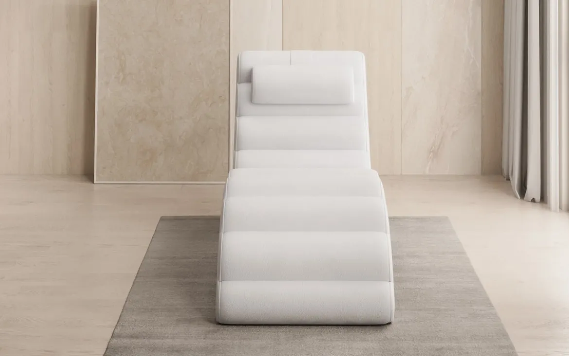 Designer Relax-Liege Malina in Echtleder