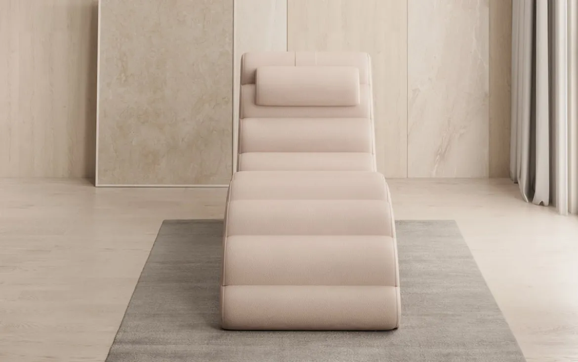 Designer Relax-Liege Malina in Echtleder