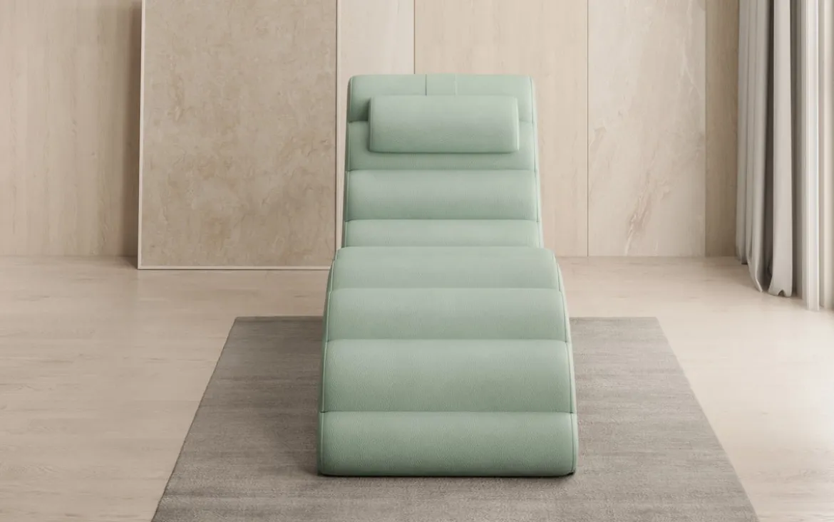 Designer Relax-Liege Malina in Echtleder