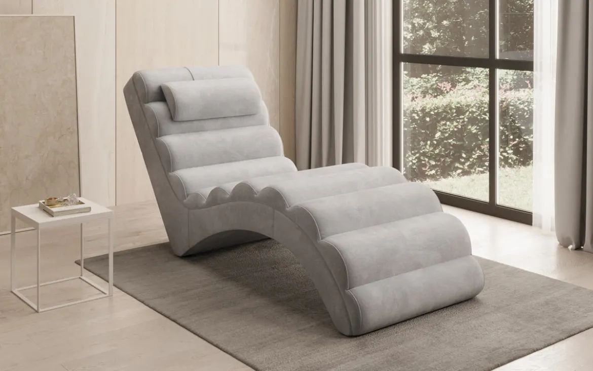 Designer Relax-Liege Malina in Samt