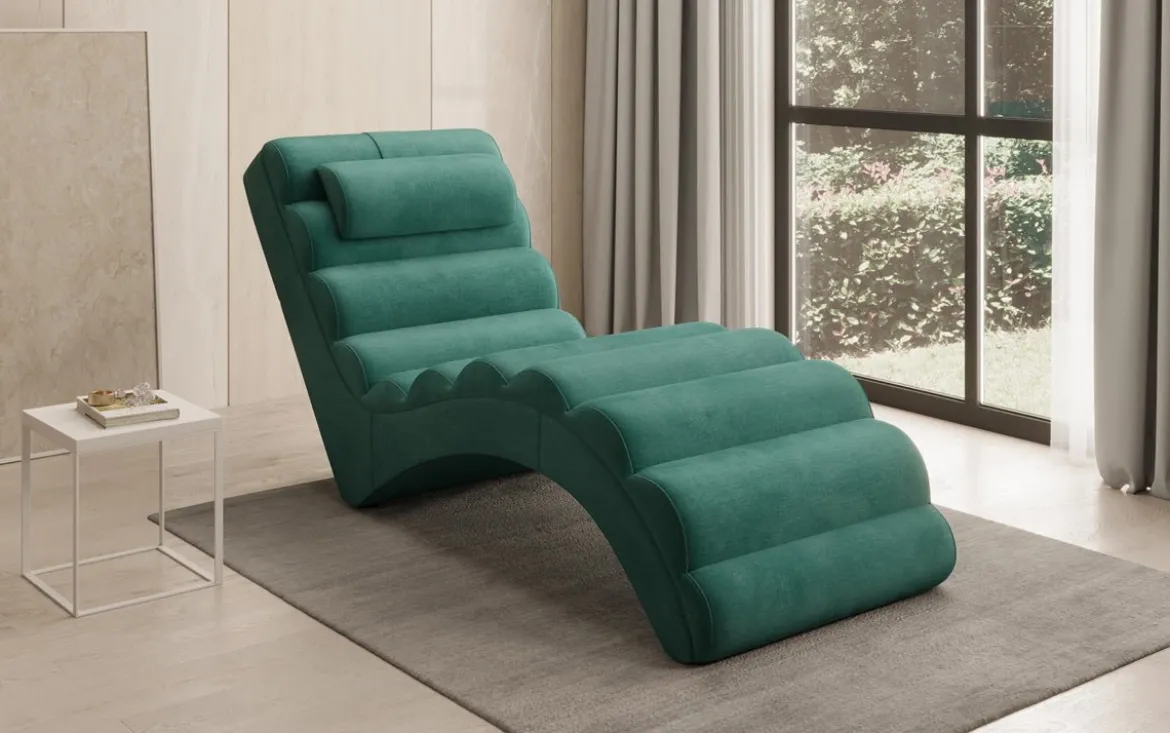 Designer Relax-Liege Malina in Samt