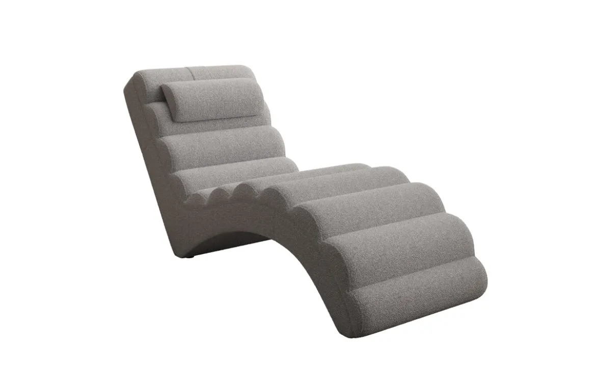 Designer Relax-Liege Malina in Bouclé