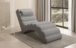 Designer Relax-Liege Malina in Bouclé