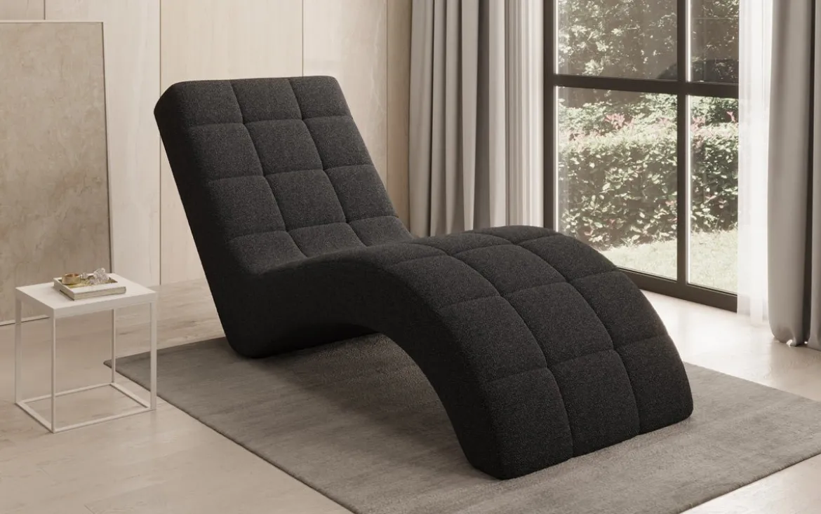 Designer Relax-Liege Nela in Bouclé