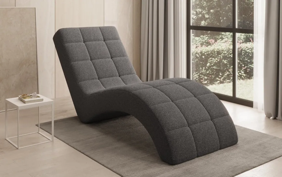 Designer Relax-Liege Nela in Bouclé