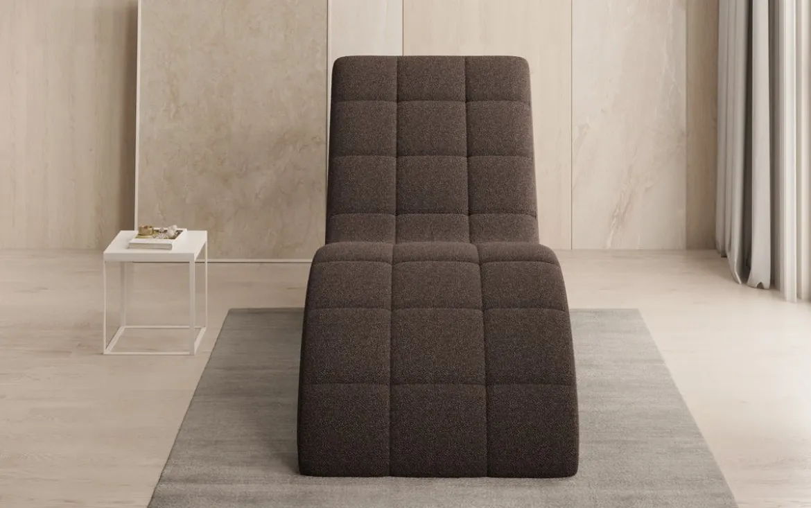 Designer Relax-Liege Nela in Bouclé