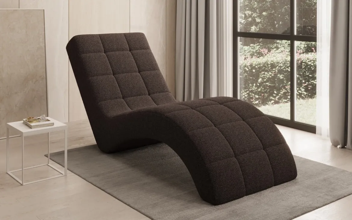 Designer Relax-Liege Nela in Bouclé