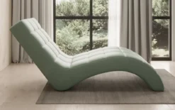 Designer Relax-Liege Nela in Echtleder