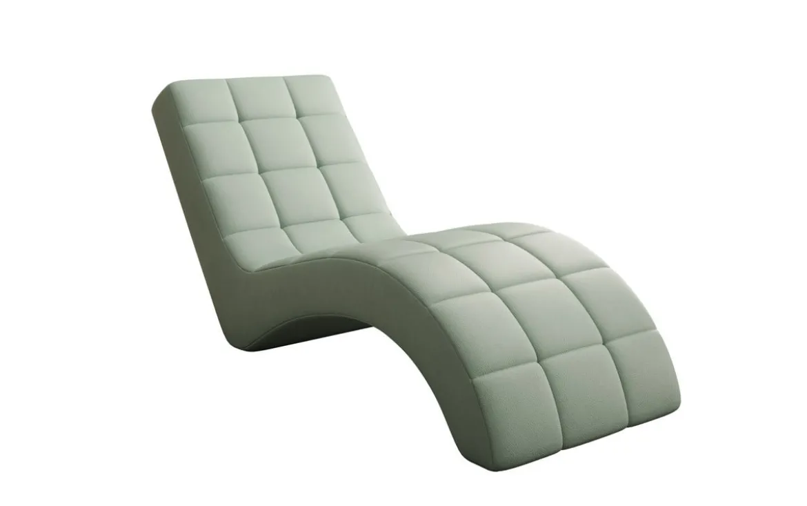 Designer Relax-Liege Nela in Echtleder