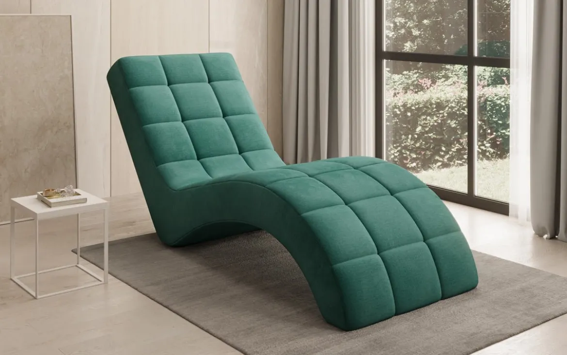 Designer Relax-Liege Nela in Samt