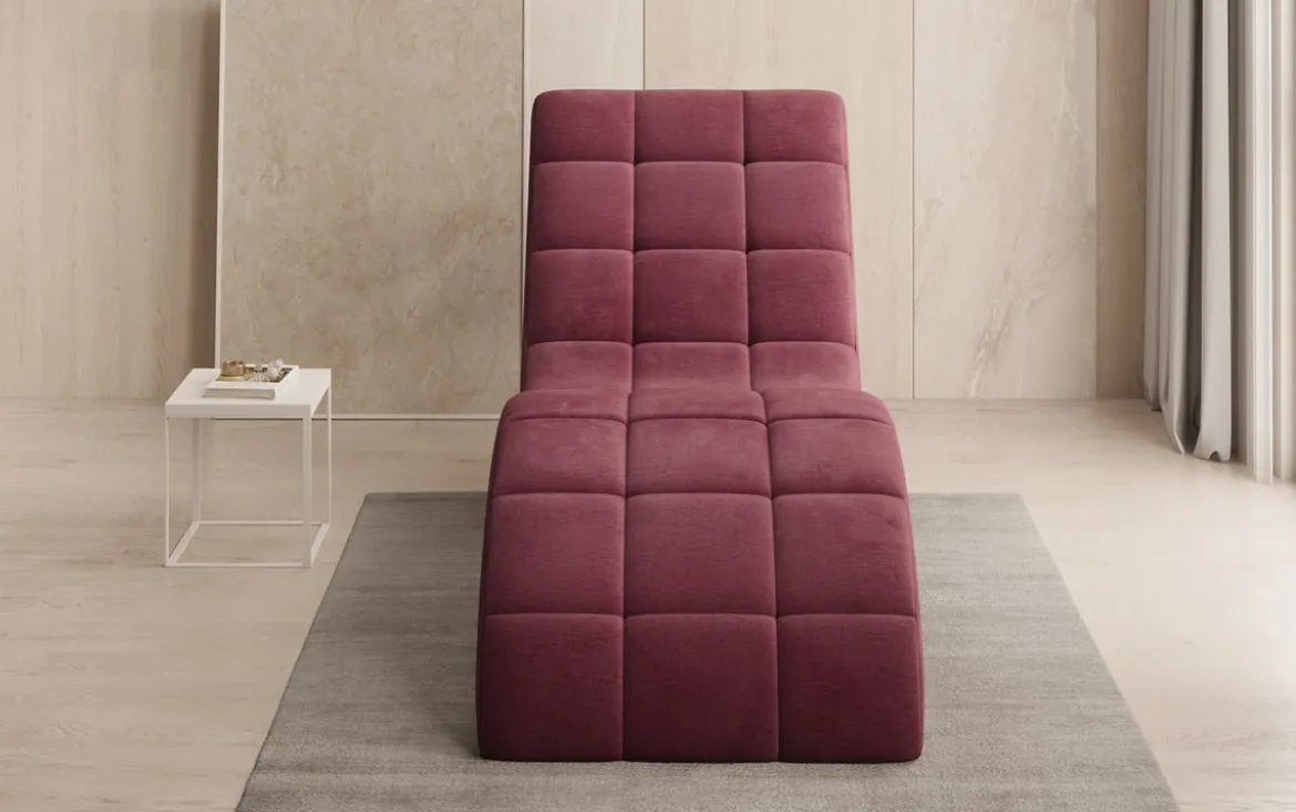 Designer Relax-Liege Nela in Samt