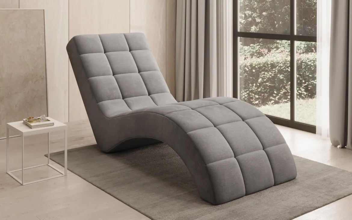 Designer Relax-Liege Nela in Samt