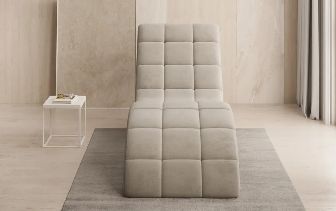 Designer Relax-Liege Nela in Samt
