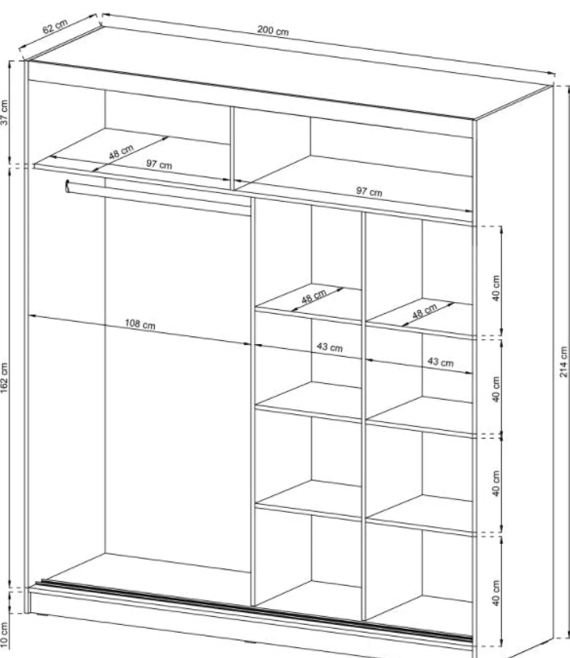 Designer Schrank Alice