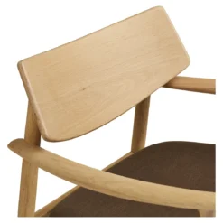 Designer Sessel Agnar aus Eiche