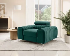 Designer Sessel Linuro mit verstellbarer Kopflehne