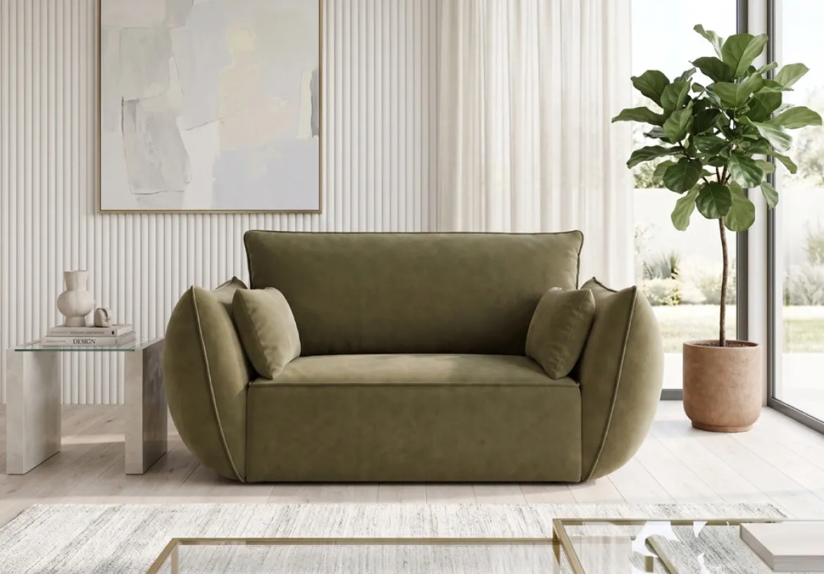 Designer Sessel Nuvola in Samt