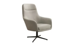 Designer Sessel Ren 360° Drehfunktion in Echtleder