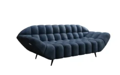 Designer 2 Sitzer Sofa Amora in Samt