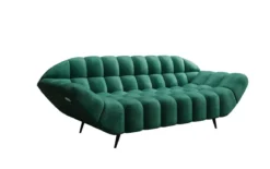 Designer 2 Sitzer Sofa Amora in Samt