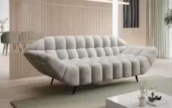 Designer 2 Sitzer Sofa Amora in Samt