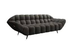 Designer 3 Sitzer Sofa Amora in Samt