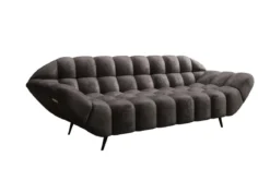 Designer 3 Sitzer Sofa Amora in Samt