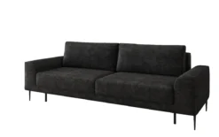 Designer 3 Sitzer Sofa Bloom in Cord mit Schlaffunktion und Stauraum